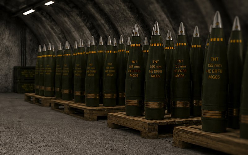 155 mm Extended Range (ER) ammunition